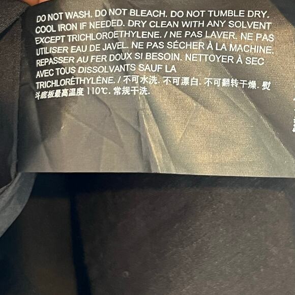 Theory Women's Organza Layer Mini Shift Dress Sleeveless Black Size 4 NWT - Picture 9 of 13